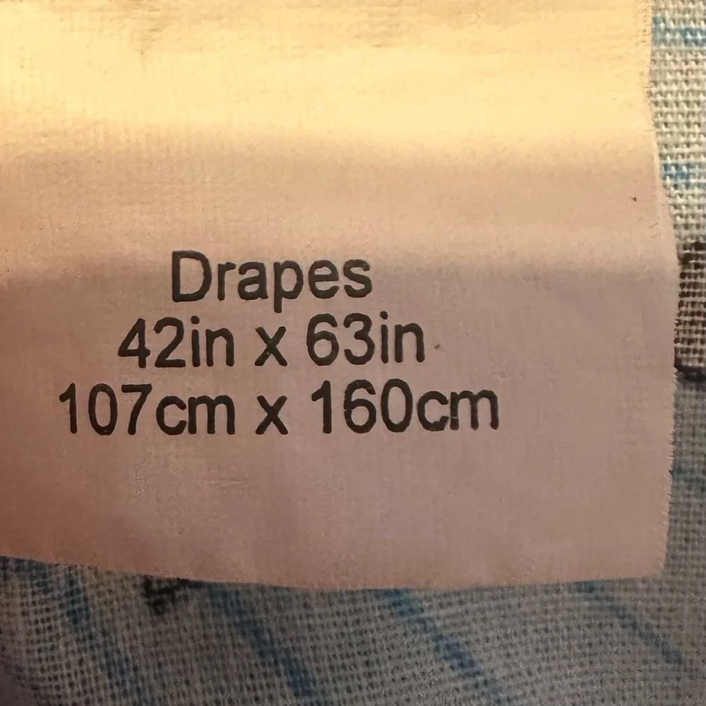 NWOT Star Wars Curtains Drapes 2 Panels Tiebacks StormTroopers print 42
